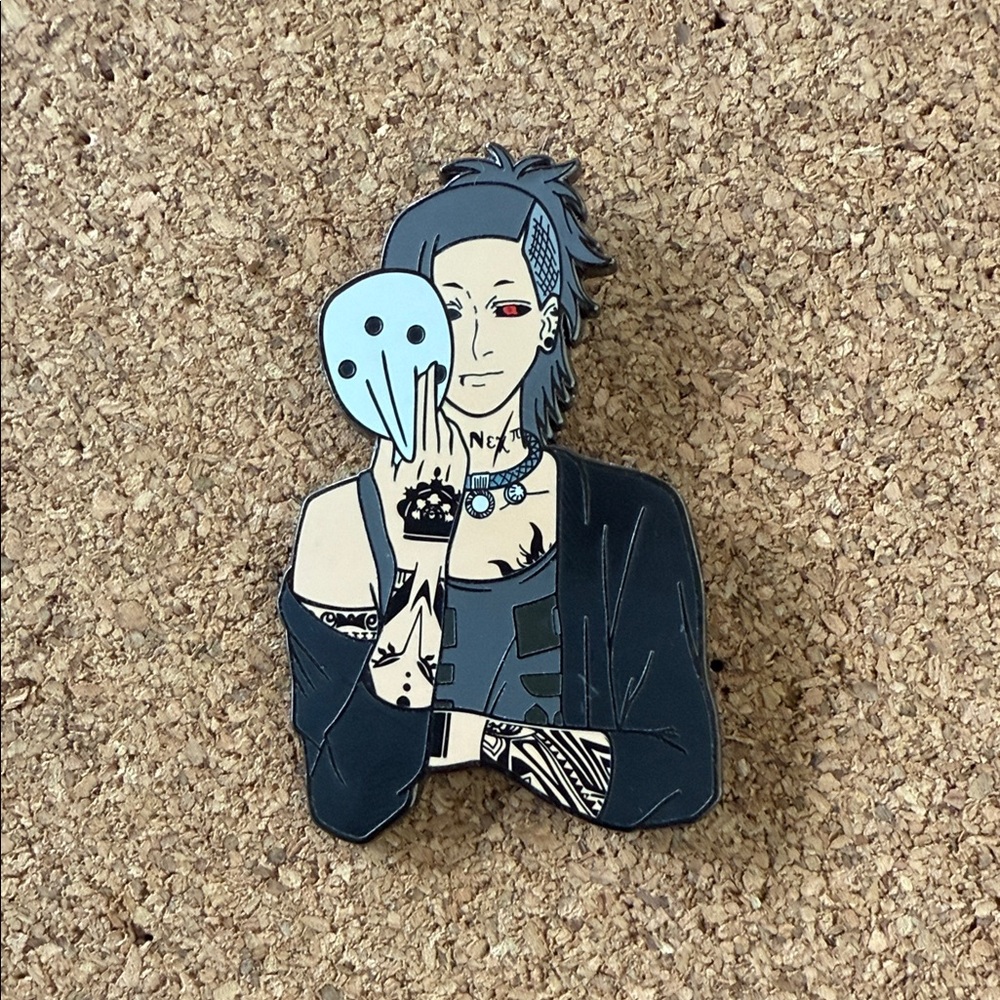 Uta Tokyo Ghoul enamel pin